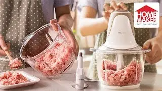 Bear QSJ-A03D2 2L Glass Food Processor Electric Multipurpose Food Chopper, Blender and Mincer