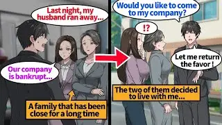 【Comic Dub】The Awful CEO Escaped His Responsibilities. But His Wife and Daughter Faced a New Future