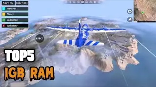 5 best BATTLE ROYALE android games for 1GB ram phone | like pubg and cod mobile (2022)