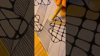 Oval Doodle Tutorial ( Easy Drawing ) #shorts #reels #trending #viralvideo