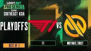T1 vs MG.Trust Game 1 - Pro Series 7 SEA: Losers' Round 2 w/ MLP & johnxfire
