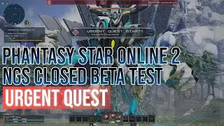PSO2: NGS Beta Urgent Mission Pettas Vera (S-Rank)