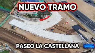 🚧 PASEO LA CASTELLANA | ZONA RECUPERADA YA PAVIMENTADA