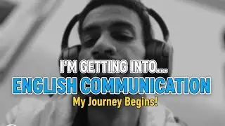 I'm getting into my English communication journey #english 