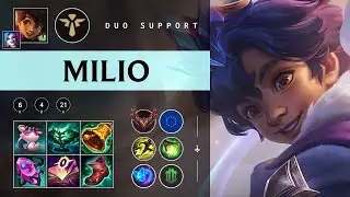 Milio Support vs Elise - EUW Grandmaster Patch 25.24