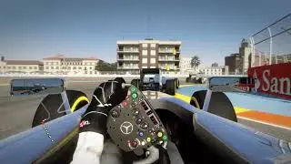 F1 2012 PC - GP da Europa Valencia (Cockpit cam) gameplay 3 laps