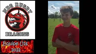 NDG Dragons U16 : the 2021 team presentation
