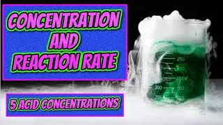 Experiment: The effect of concentration on reaction rate - full experiment