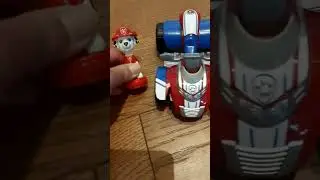 Paw patrol marshall with the motorcycle #short