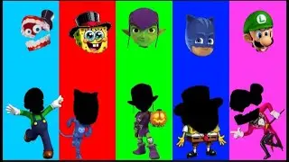 DAME TU COSITA👀Wrong Body Parts💃Dance Funny Puzzle Wrong Heads👥️&Spongebob and Circus Amazing