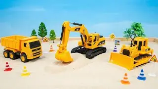 Hai👋 Let's PLay With Truck & Excavator toys 👷👷&zwj;♀️