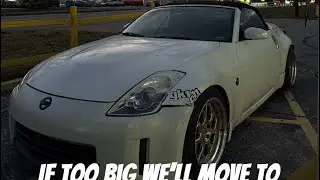 We took my homies 350z drifting all over the streets after a blizzard🛞💨