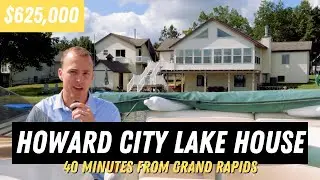 Lakefront Home Near Grand Rapids | Howard City Double Lot, Guest Suite
