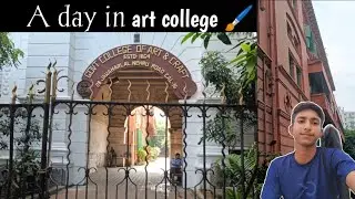 A day in art college / Government college of art & craft   @pritams_creative_art