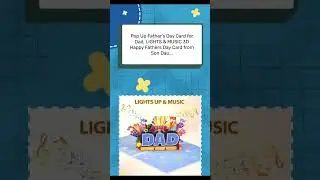 Happy father's day gift card special and creative for best dad 2025 #shorts #fatherday #card #gift