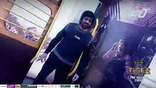 Mass Maharaj Ravi Teja Roaring Entry @ Tiger Nageswara Rao Pre-Release Event | Shreyas Media