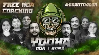 BIG ANNOUNCEMENT FOR NDA 1 2023 | TEAM ARPIT | FREE NDA COACHING