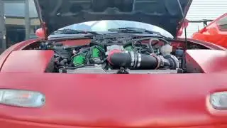 Lfx miata at carmeet