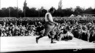 The first ever recorded Pro Wrestling Match - 1913 - Fristensky vs. Smejkal