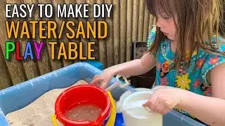 Easy to make DIY Water/Sand Play Table