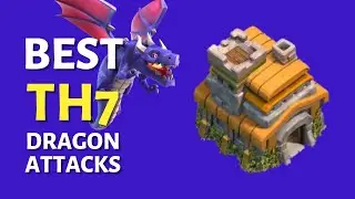 Best TH7 DRAGON Attack Strategy 2021 in Clash of Clans - Town Hall 7 Drag Attacks Strategies