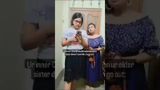ur inner chandramukhi when ur elder sister doesn't permit u to go out..