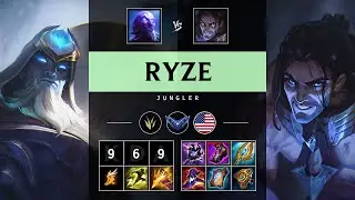 Ryze Jungle vs Sylas - NA Diamond Patch 25.20