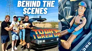 Woody Goes Back To The Future Behind The Scenes And Outtakes