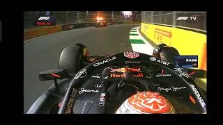 Max Radio at Lando Norris Crash: Qualifying Saudi Arabia