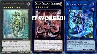 CYBER DRAGON ORCUST COMBO?!?!? - YUGIOH COMBO!!!!