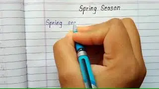 Write an essay on Spring Season | Essay on Education | Essay for kids | Basic grammar