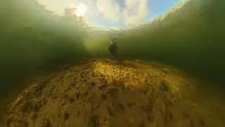 360 Video Underwater: Insta360 x3 Snorkelling in a Freezing Lake