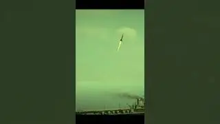 Launching a V-2 Rocket from an Aircraft Carrier