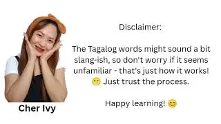 Reading tutorial (introducing letter Ww in English and Tagalog words)