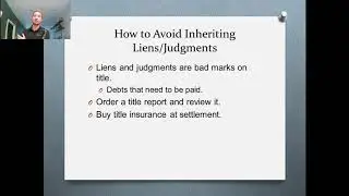 How to Avoid Liens and Judgments