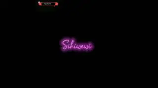 Neriye nube nage mage eha song black screen lyrics whatsapp status || Satheeshan || Trending song 🥰🥰