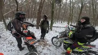 Enduro Lviv Зимові Покатушки#endurokrzeszowice #enduro #hardenduro