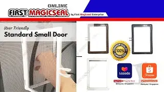 1stMagicSeal - Standard Small Door for Handle Opening Small Window Mosquito Net Small Opener