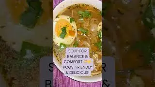 Craving comfort? Try this PCOS-balanced bowl 💛 #PCOSfriendly #HealthyComfortFood #HormoneBalance