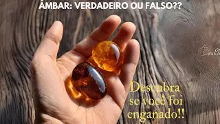 Como Diferenciar Âmbar Verdadeiro do Falso