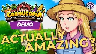 A 2.5D Farming RPG Sim?! | First Look at Cornucopia Demo