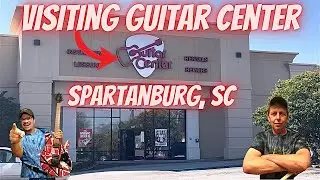 Visiting Guitar Center In Spartanburg, SC | #guitar #guitarcenter #electricguitar #80s #discussion