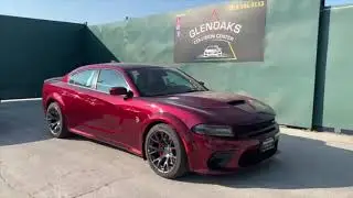 Glenoaks Collision Center - Dodge Charger Accident Repair Progress