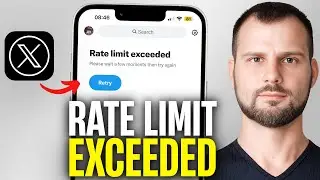 How To Solve Rate Limit Exceeded Twitter (X) Problem iPhone