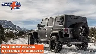 Pro Comp 222586 Dual Steering Stabilizer 2007-17 Jeep JK Wrangler 2 Door/4 Door
