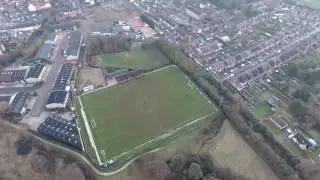 Beridge Road, Broton and Hedingham Road from Above Box Mill Meadows