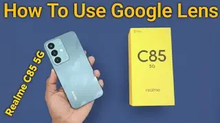Realme C85 5G - How to use Google Lens inside the Realme Camera
