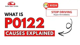 What is P0122 : Engine Error Code Causes Explained