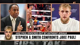 Stephen A. Smith Puts Jake Paul on the Spot After Brutal KO Loss