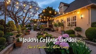 Modern Cottage Garden Design: Chic & Functional Outdoor Living